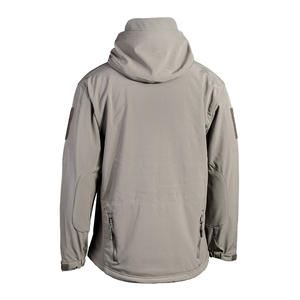 Personnalisé Extérieur Toile Col Montant Hiver Hommes Coupe-Vent Imperméable Respirant Chaud Manteau Veste - Product Image 2