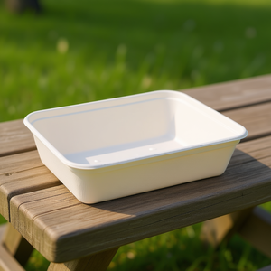 Contenitore per Pranzo Quadrato Monouso da 500ml - Product Image 3