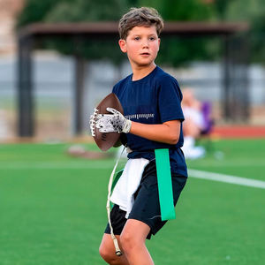 <b>Youth</b> American <b>Football</b> Receiver <b>Gloves</b> with High Quality Best Grip Custom Logo Exceptional Catching Player Features - Product Image 6