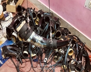 ไวกิ้งเป่าแตรเสียงลึกขัด 15 ''ถึง 18'' วัวฮอร์น Battle Horn สงครามทรัมเป็ตเครื่องดนตรี - Product Image 6