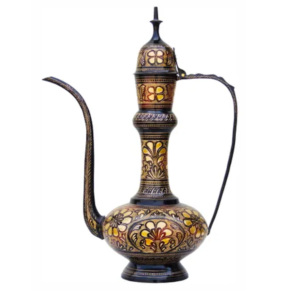 Aftaba en laiton fabriqué à la main avec finition en or indien vente en gros de métal de haute qualité à bas prix - Product Image 2