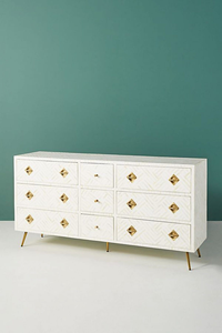 ลิ้นชักแบบฝังลายกระดูกที่สวยงามสำหรับตกแต่งห้องนั่งเล่นทำมือสำหรับแขกห้องเฟอร์นิเจอร์หรูหราการตกแต่งภายในบ้านที่ทันสมัย - Product Image 3