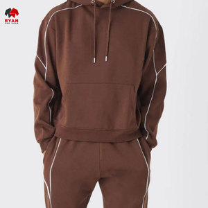 Ryan Pro tracksuit ของผู้ชายผ้าระบายอากาศได้ดีสวมใส่สบายพร้อมโลโก้ออกแบบได้ตามต้องการ - Product Image 5