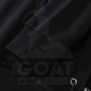 เสื้อฮู้ดผู้ชายประดับเพชรเทียม วัสดุคุณภาพดี 100% ผ้าฝ้าย ระบายอากาศได้ดี เหมาะสำหรับฤดูหนาว สไตล์สตรีทแวร์ - Product Image 5