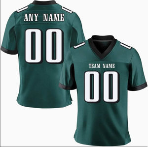 Custom Made Design American Football Jersey High Quality Sublimation Custom Team <b>Crop</b> <b>Top</b> American Football Jersey - Product Image 5