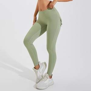 2025 vêtements de sport multicolore Fitness pantalons d'entraînement femmes personnalisé bout à bout Fitness Leggings Gym pantalons d'entraînement - Product Image 3