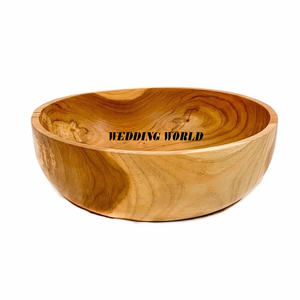 Cuenco de chocolate de madera de diseño personalizado, cuenco dulce hecho a mano de buena calidad, cuenco de chocolate de madera decorativo con estilo clásico - Product Image 3