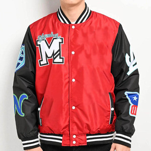 Blouson Bomber en Satin Léger pour Hommes, Manches Longues Brillantes, Vêtement Casual à Fermeture Éclair, Streetwear, Mode Tendance, Manteau Confortable - Product Image 1