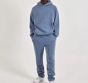 Sudadera con Capucha y Cremallera para Hombre, Ropa Deportiva para Correr al Aire Libre, Chaqueta Deportiva de Manga Larga, Cómoda, Informal, 100% Algodón, Forro Polar, Cortavientos - Product Image 3