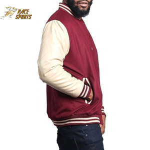 Venta caliente de los hombres de calidad superior Letterman Varsity chaqueta personalizada al por mayor de algodón de lana chaqueta de béisbol soporte nuevo diseño de moda - Product Image 3