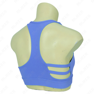 Sujetador deportivo de yoga sin costuras de alto soporte para mujer, talla grande, acolchado, para gimnasio y fitness, con logotipo personalizado, venta al por mayor 2026 - Product Image 5
