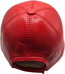 Gorra de Béisbol Unisex Transpirable de Cuero Genuino Clásico, Gorra Deportiva Sólida para Ciclismo, Fiestas, Actividades al Aire Libre, Gorra Cálida para Adultos, Venta al por Mayor - Product Image 3