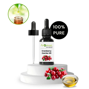 100% Pure Cranberry Seed <b>Carrier</b> <b>Oil</b> GMP Certified Cosmetic Beauty Skin Hair Care Bulk OEM/Private Label Aromaaz International - Product Image 2