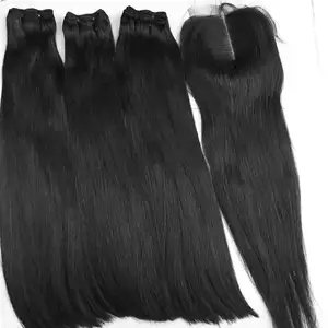 No Tangle No Shedding Bulk Order Wholesale Price Raw Hair Extensions Natural Vietnamese High Quality 100 Percent Human Hair