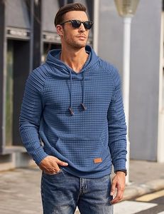 Personalizable Hombres Heavyweight 420G Oversized Royal Blue Sudadera con capucha y sudadera de alta calidad Puff Printing Streetwear - Product Image 2