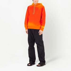 Streetwear abstrait décontracté personnalisé OEM sur tout le coucher du soleil imprimé dégradé Design Jersey polaire coton à capuche pour - Product Image 5