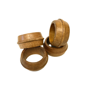 Servilleteros de madera, vajilla decorativa de recepción, servilletero de madera hecho a mano de la mejor calidad - Product Image 3