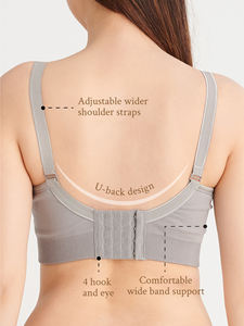 Bmama Supportive Sporty Nylon <b>Bra</b> BMAMA Maternity Nursing <b>Bras</b> Wireless <b>Bra</b> Sale in S M L XL Sizes Sexy Style for Breastfeeding - Product Image 3