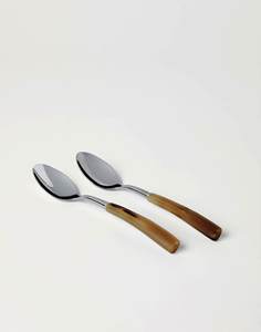 Ensemble Mirha 2 serveurs à salade faits à la main Produit indien de qualité supérieure Tarif d'usine disponible - Product Image 6