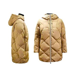 High Quality Custom Logo Puffer Hoodie <b>Jackets</b> for Plus Size <b>Women</b> Waterproof Bubble Winter <b>Jackets</b> with Hood Wholesale OEM Rate - Product Image 2