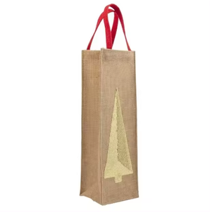 Bolsa de Vino de Yute Ecológica al por Mayor, Color y Tamaño Personalizables, Alta Calidad, Duradera y Hermosa a un Precio Bajo - Product Image 4