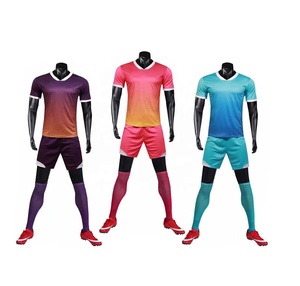 ชุดเซตชุดเล่นฟุตบอลสำหรับผู้ชายชุดทีมฟุตบอลเสื้อเจอร์ซีย์กางเกงขาสั้นมีเทคนิคการระเหิด - Product Image 6