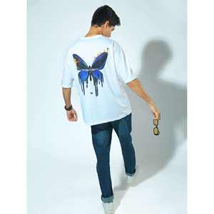 เสื้อเจอร์ซีย์เนื้อผ้าลำลอง 'Burning Butterfly' ระบายอากาศได้ดี - Product Image 6