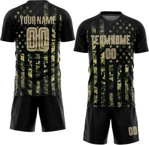 Vêtements de football pour adultes respirants à séchage rapide avec logo personnalisé uniformes d'entraînement OEM avec maillot de football - Product Image 1