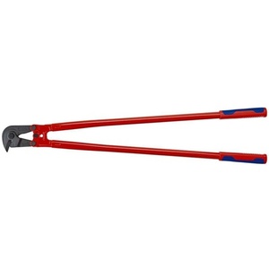 KNIPEX สีขาว 11 มม. ขนาดกลาง 9 มม. แบบแข็ง 6 มม. เครื่องตัดตาข่ายเหล็กเสริมแรง ความยาวรวม 950 มม. สำหรับเครื่องมือทำสวน - Product Image 1