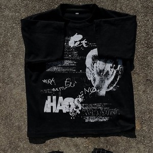 New Design Custom <b>100</b>% Cotton / <b>Polyester</b> Oversized High Street T <b>Shirts</b> Custom Logo Breathable Quick Dry - Product Image 3