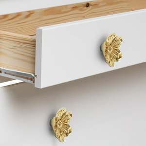 Perilla de Cajón Elegante de Mármol y Latón, Herraje Decorativo para Muebles de Gabinete, Premium, Minimalista, de Moda, al por Mayor - Product Image 6