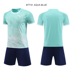 Uniformes de Fútbol Personalizados Transpirables para Adultos, Camiseta de Fútbol de Manga Corta para Niños, Jersey Infantil de Secado Rápido, Traje Deportivo, Chándales - Product Image 2