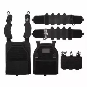 Gilet tactique résistant aux coupures, durable, noir, coupe ajustée, gilets tactiques professionnels à bas prix, Paintball Mag Chest Rig premium - Product Image 4