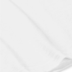 Camiseta blanca pura GSM 200 de la mejor calidad, tela pesada, cuello acanalado grueso, algodón orgánico peinado, liso, sin etiquetas - Product Image 4