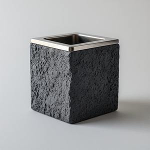 Elegante y moderno soporte para cepillos de dientes de metal diseñado para una organización impecable del baño que proporciona una forma atractiva y una estructura estable. - Product Image 3