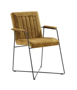 Silla de Comedor de Cuero con Diseño Industrial y Tapizado para Hogar, Oficina, Restaurante, Cafetería, Bar, Almacén, Duradera y Ecológica - Product Image 1