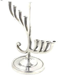 Candelabro de aluminio de 9 brazos, soporte de Metal dorado para candelabro con embudo - Product Image 5