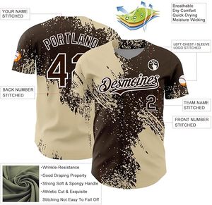 Ensemble de maillots de baseball personnalisés pour hommes et femmes, nom et numéro d'équipe imprimés, vêtements de sport, OEM ODM, vente en gros - Product Image 6