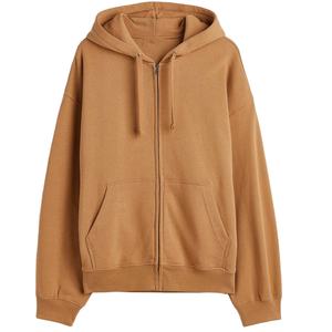 Sweat à capuche Streetwear personnalisé de haute qualité, sweat à capuche vierge avec fermeture éclair respirant, lavage à l'acide, délavé au soleil, sweats à capuche avec poches en détresse - Product Image 1