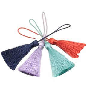 Polyester <b>Tassel</b> Keychain Versatile <b>Tassels</b> for Bags Garments Curtains Home Textiles and Cellphones Wholesale Custom Sizes - Product Image 1