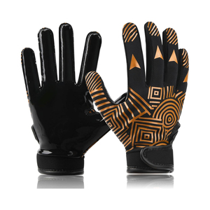 Gants de football unisexes Gants d'hiver en tissu pour écran tactile Gants de sport pour le football avec logo personnalisé - Product Image 2
