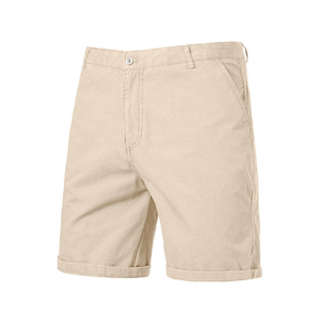 Service OEM, shorts chino décontractés pour hommes grande taille, coupe ajustée, design personnalisé, shorts élégants pour hommes, fabriqués au Bangladesh - Product Image 1