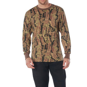 เสื้อสเวตเชิ้ตผู้ชายแฟชั่นทรงโอเวอร์ไซส์ผ้าฟลีซ 55% ผ้าฝ้าย 45% ผ้าโพลีเอสเตอร์ ลายพรางสำหรับฤดูหนาว - Product Image 6