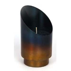 Luxury Decorative Aluminum Gold Metal Glass Candle Holder Container Wholesale Metal Candle <b>Jars</b> With Lid - Product Image 3