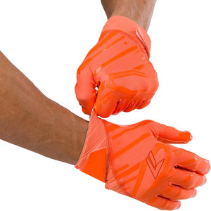 Gants de football américain de haute qualité 100% - Concevez votre propre logo - Gants de football rembourrés au dos - Antidérapants - Product Image 2