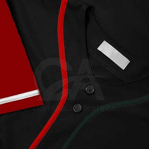 Jersey de botones de gran tamaño para ropa de equipo, el mejor Jersey de botones de material, Jersey de botones de alta calidad personalizado - Product Image 3