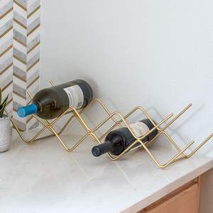 Rustic black metal wine <b>racks</b> farmhouse style <b>kitchen</b> decor decorative bottle <b>storage</b> unit handcrafted sturdy design - Product Image 2