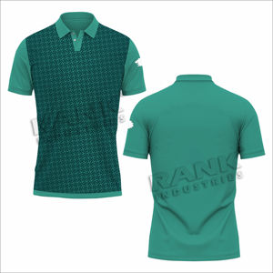 Chemises polo pour hommes en coton et élasthanne, imprimées, décontractées, à porter au quotidien, élégantes, manches courtes, chemises polo pour hommes - Product Image 4