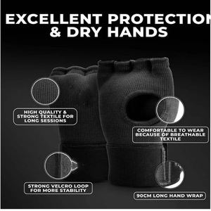 Envolturas de mano de boxeo MMA personalizadas, entrenamiento de entrenamiento ajustable, deportes de Fitness, envolturas de mano de Gel, guantes de boxeo para adultos, envolturas de mano - Product Image 5