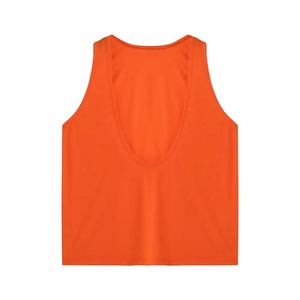 Canotta con scollo a V canotta sportiva da <span class=keywords><strong>uomo</strong></span> con spalline <span class=keywords><strong>larghe</strong></span> canotta per abbigliamento Casual gilet sportivo Versatile tinta unita